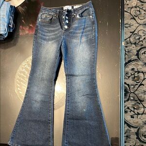 Jessica Simpson Blue Flared Jeans
